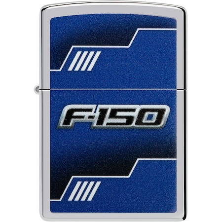 Zippo 2024 Zippo High Polish Chrome, Ford F150, Black Ice,  ZIP-48403